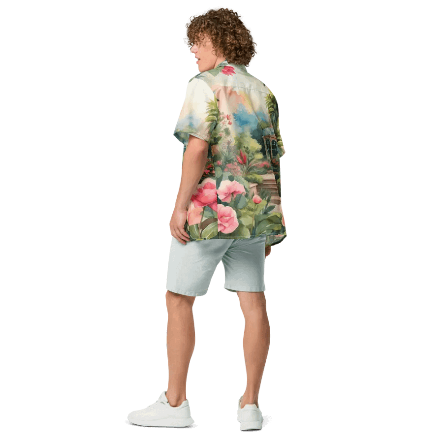 The Lost Garden of Heligan All Over Print Hawaiian Shirt product image (8)
