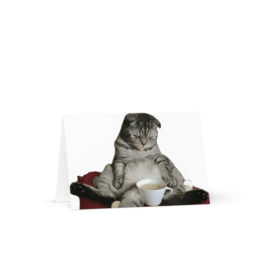 Greeting Card: Meme Cats product image (19)