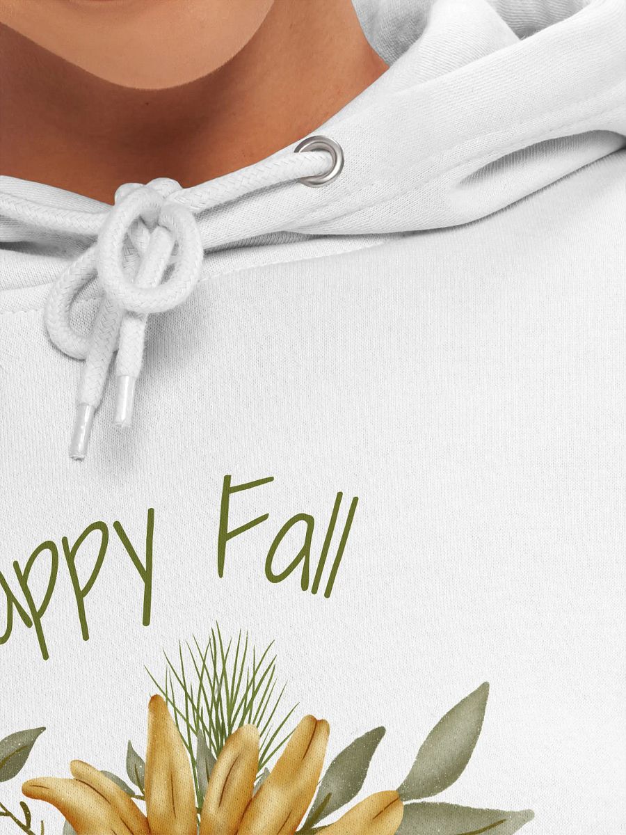 Fall Floral Sunflower Happiness Hoodie product image (7)