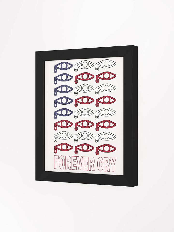 USA - Forever Cry - Framed High-Quality Matte Poster product image (1)