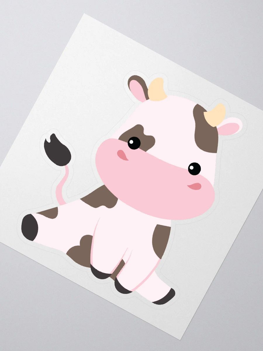 Jonnijean_ Cow Sticker product image (2)