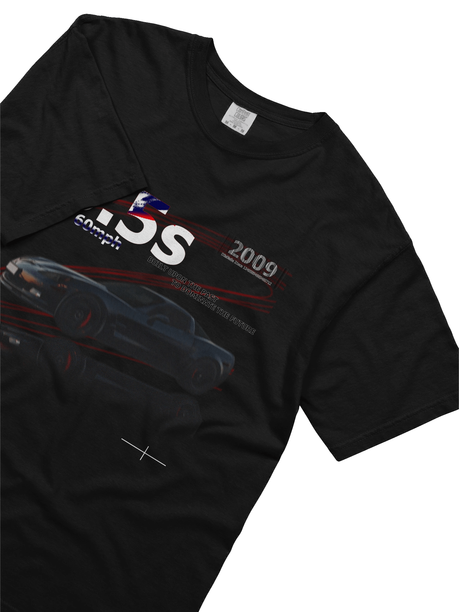 2009 Barcode - 3.5s 0 - 60 - Black Car | Shirt product image (2)