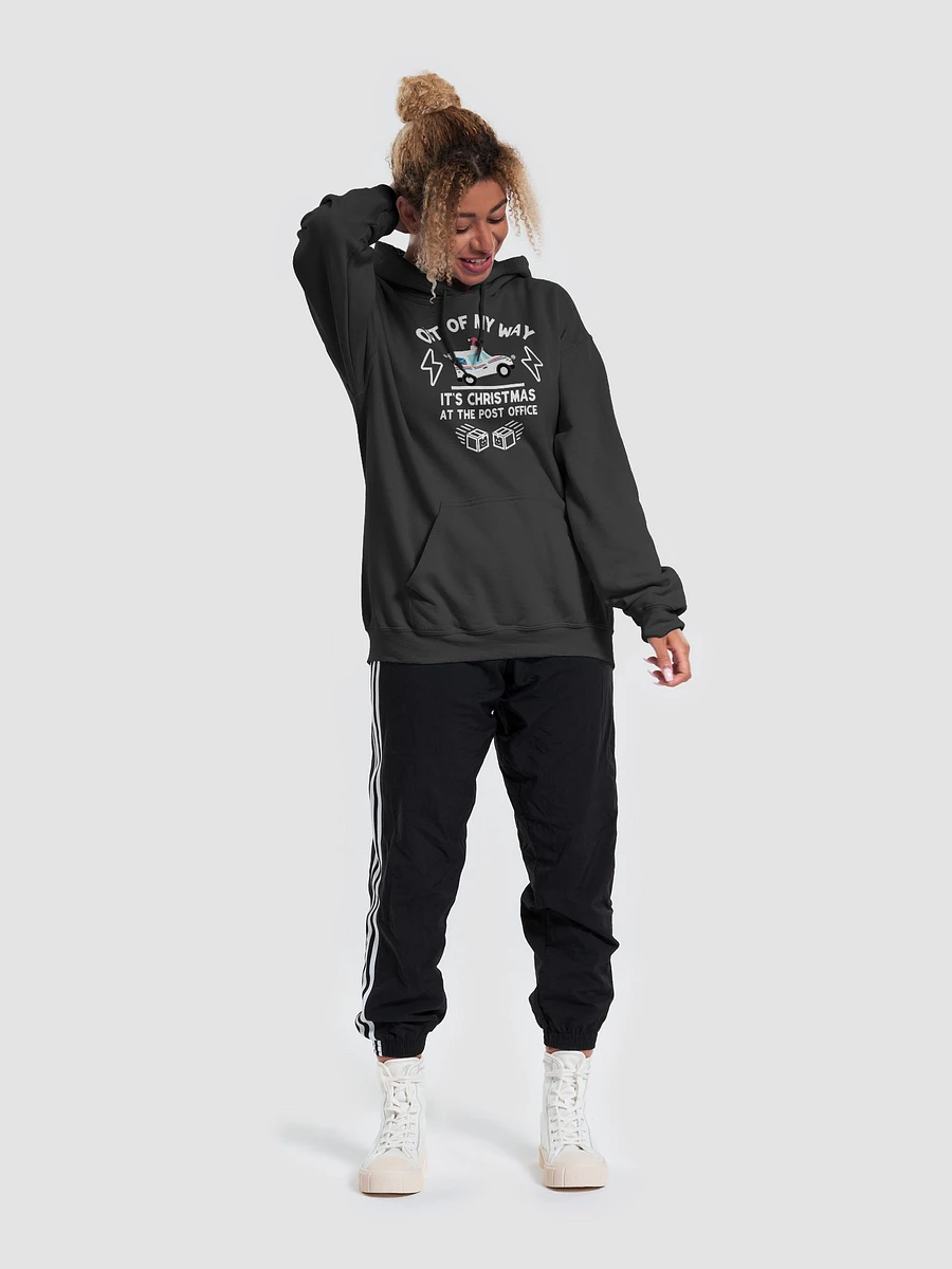 Out of my way, It's Christmas Postal Worker Unisex Hoodie product image (28)