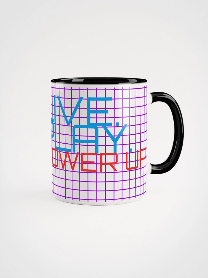 Power Grid – Live. Play. Power Up. Mug product image (1)