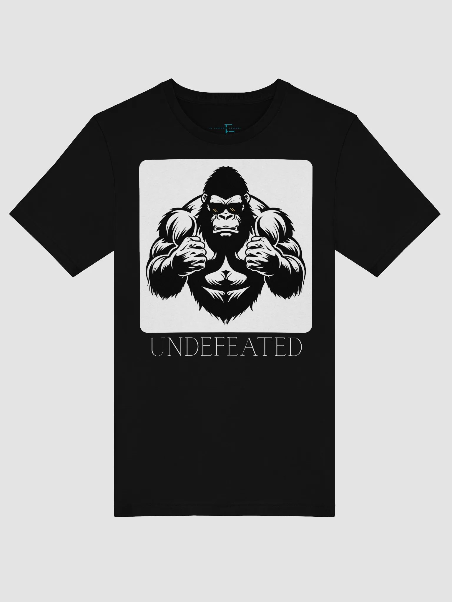 UNDEFEATED Cool Gorilla Tee – Bella + Canvas 3001 Unisex T-Shirt product image (40)