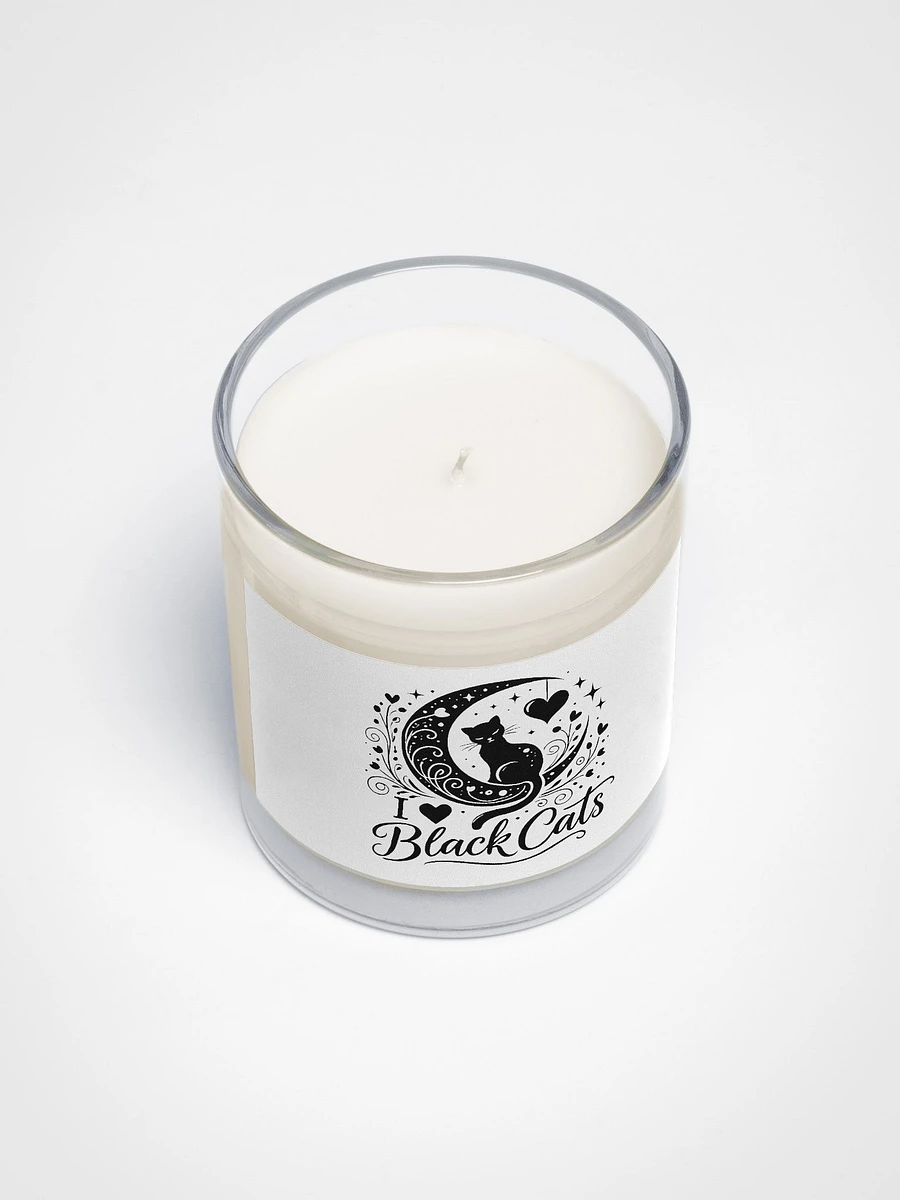 I Love Black Cats Candle product image (3)