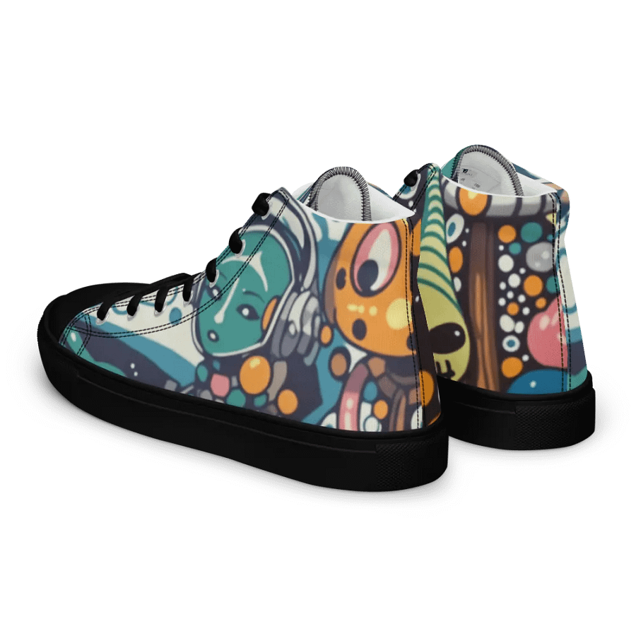 Custom Art High Top Canvas Shoes product image (6)
