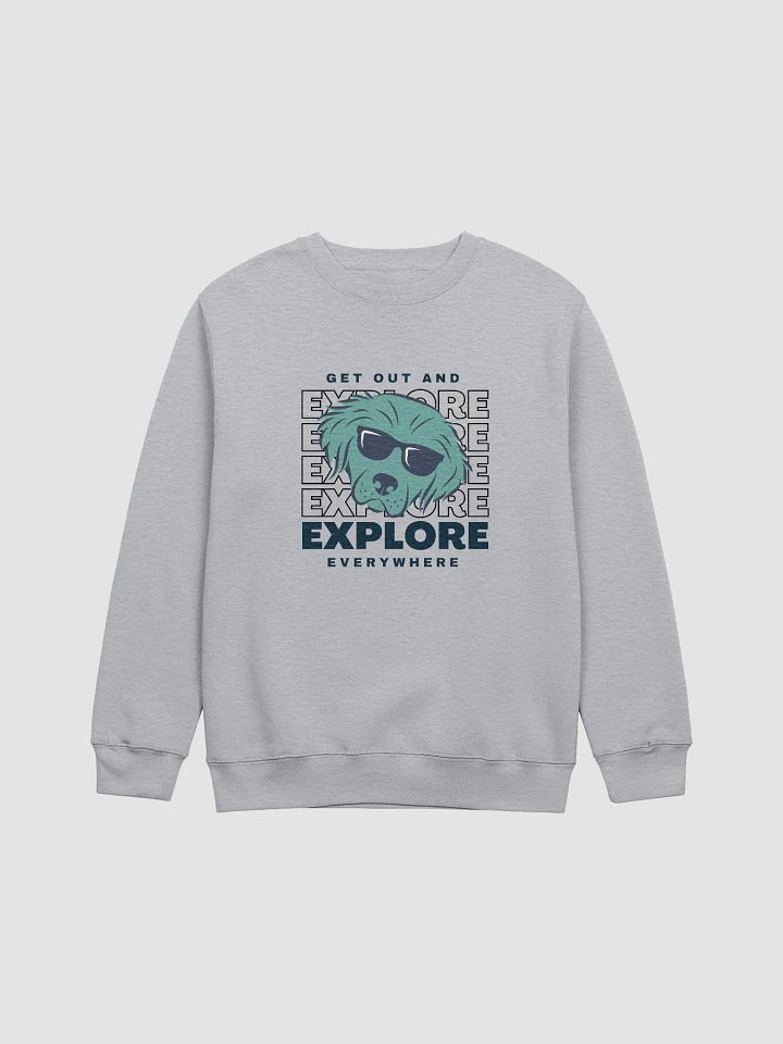 Seconds to Go Exploration Crew Neck Sweatshirt product image (1)