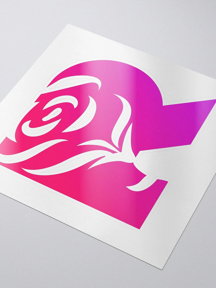 RoseBud Logo Sticker (Pink) product image (3)