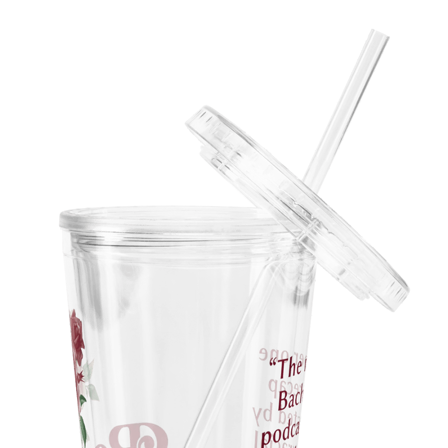 Retro Rose Plastic Tumbler (Doubled-Walled) product image (9)