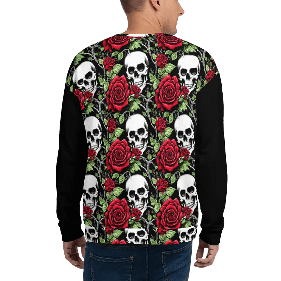 Skull & Roses Unisex Sweatshirt product image (5)