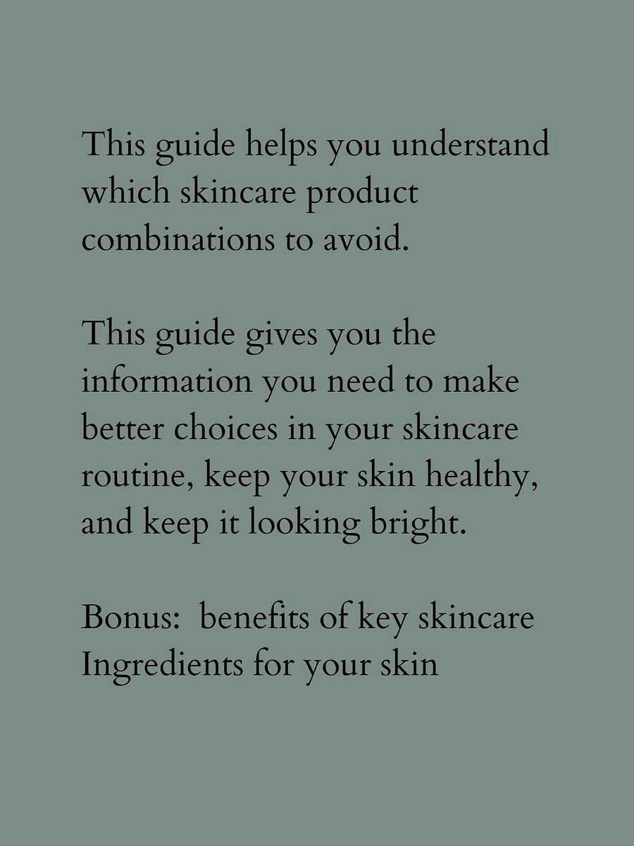 The Skincare Product Combinations You Should Never Use Together product image (2)