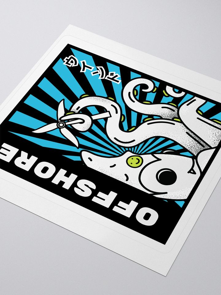 Squid Attack Sticker product image (1)