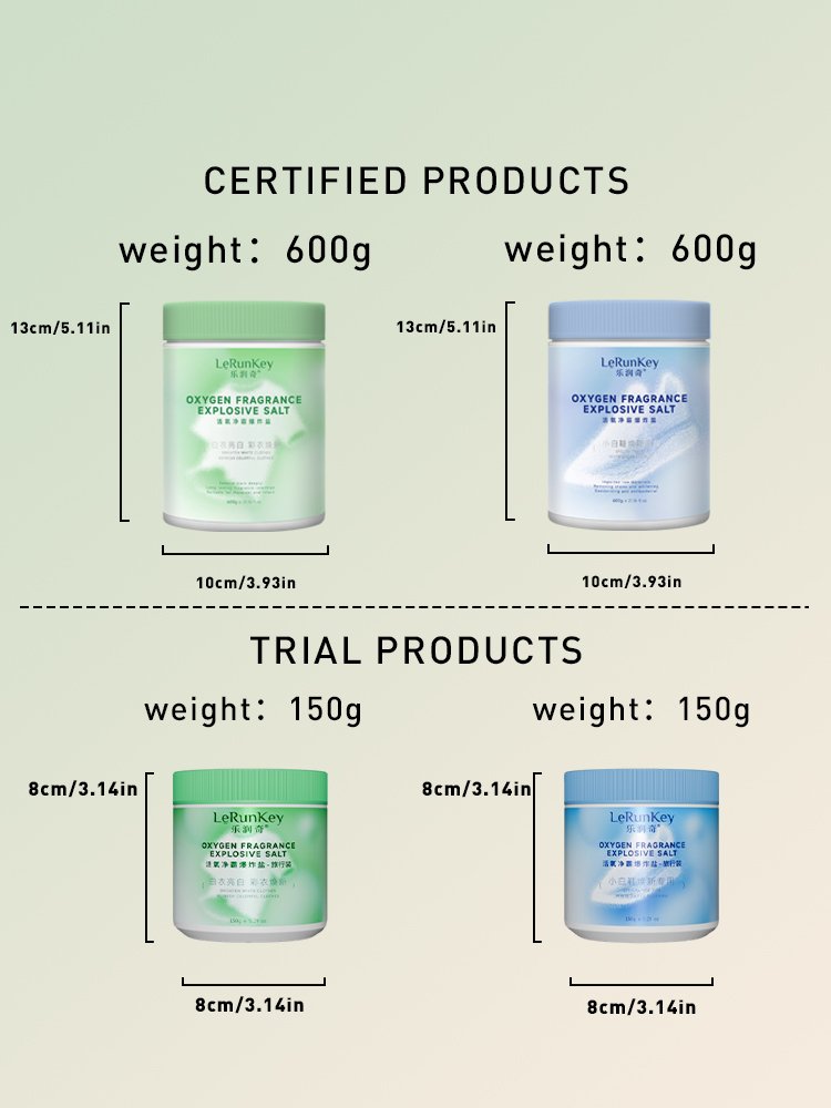 ACTIVE OXYGEN PURIFICATION EXPLOSIVE SALT Stain Removal and Whitening Odor Removal 600g product image (7)