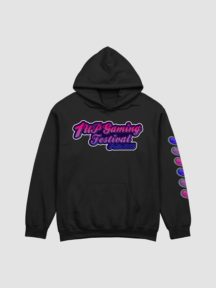 1UP Gaming Festival Bisexual Pride 2025 Hoodie product image (2)