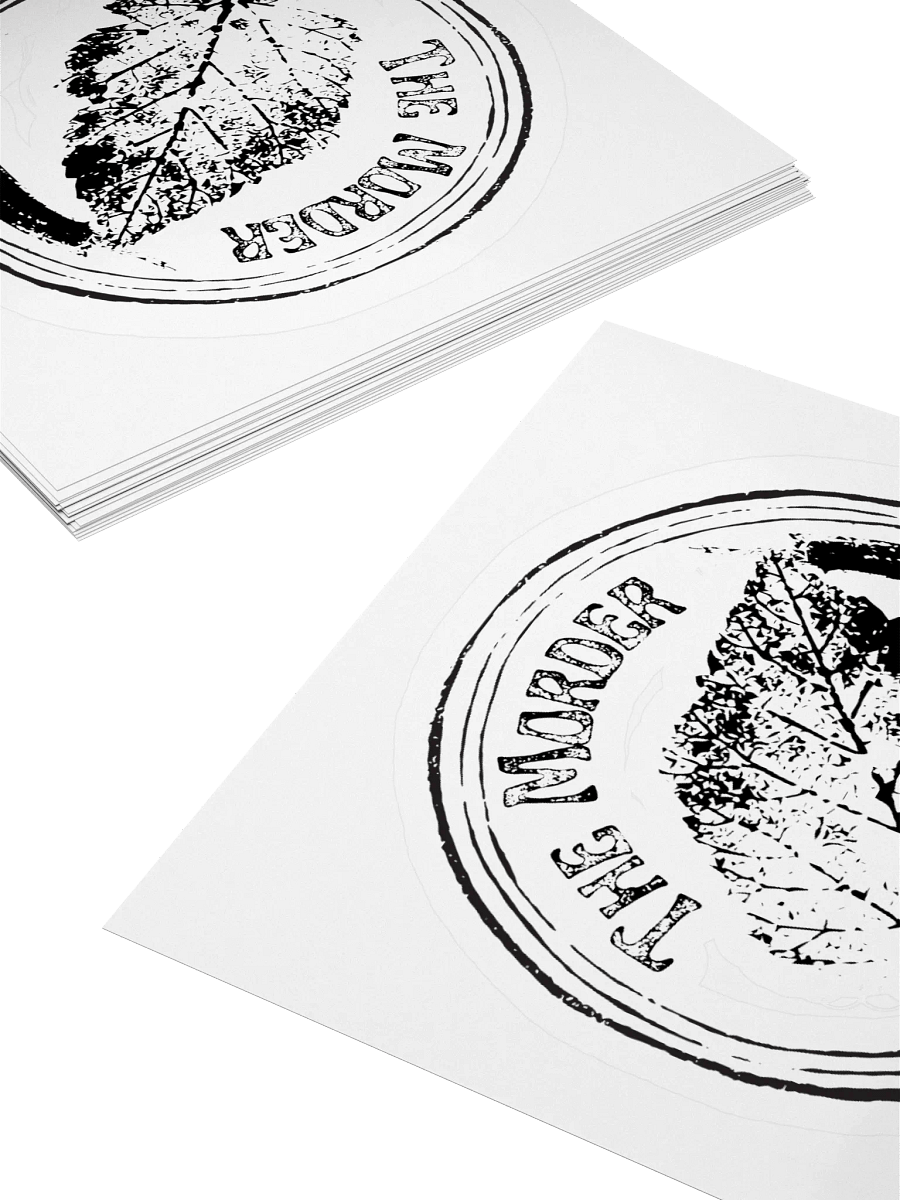 The Morder circle sticker product image (3)