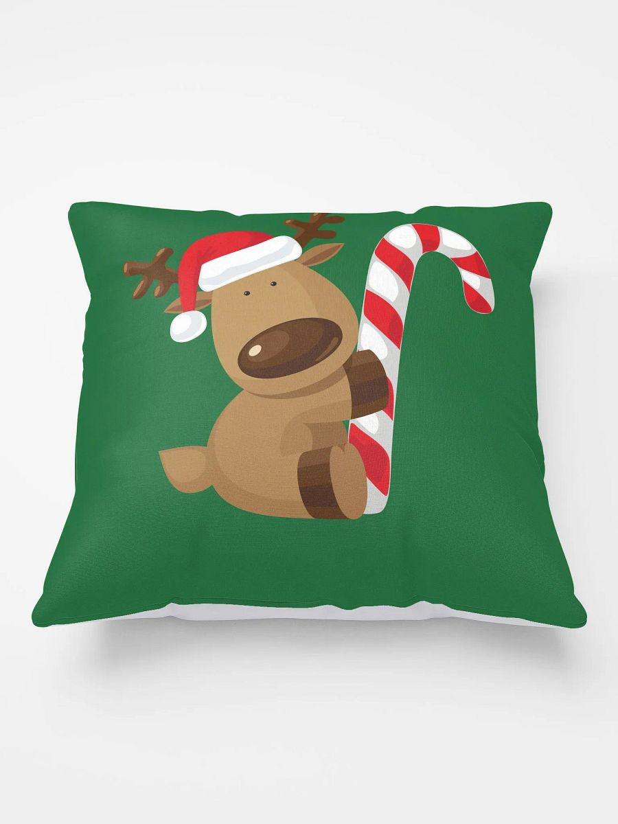 Santa's Helper Reindeer Pillow product image (3)