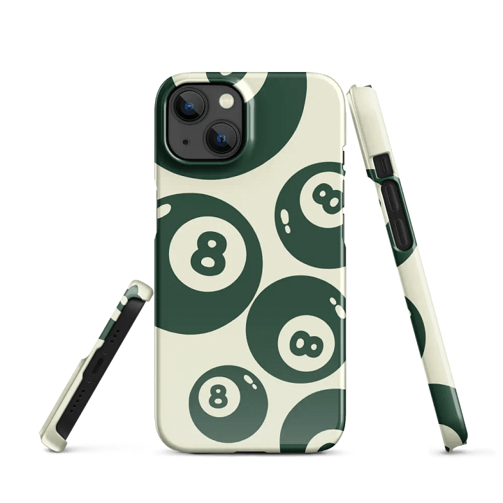 The 8 Ball ClubHouse iPhone Case – Old Money Green product image (17)