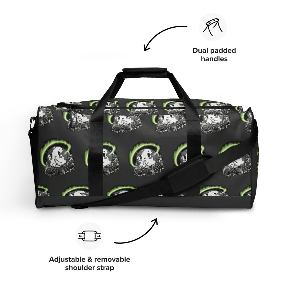 Save Me: A Plea from Planet Earth Eclipse Duffle Bag 🌍 product image (5)