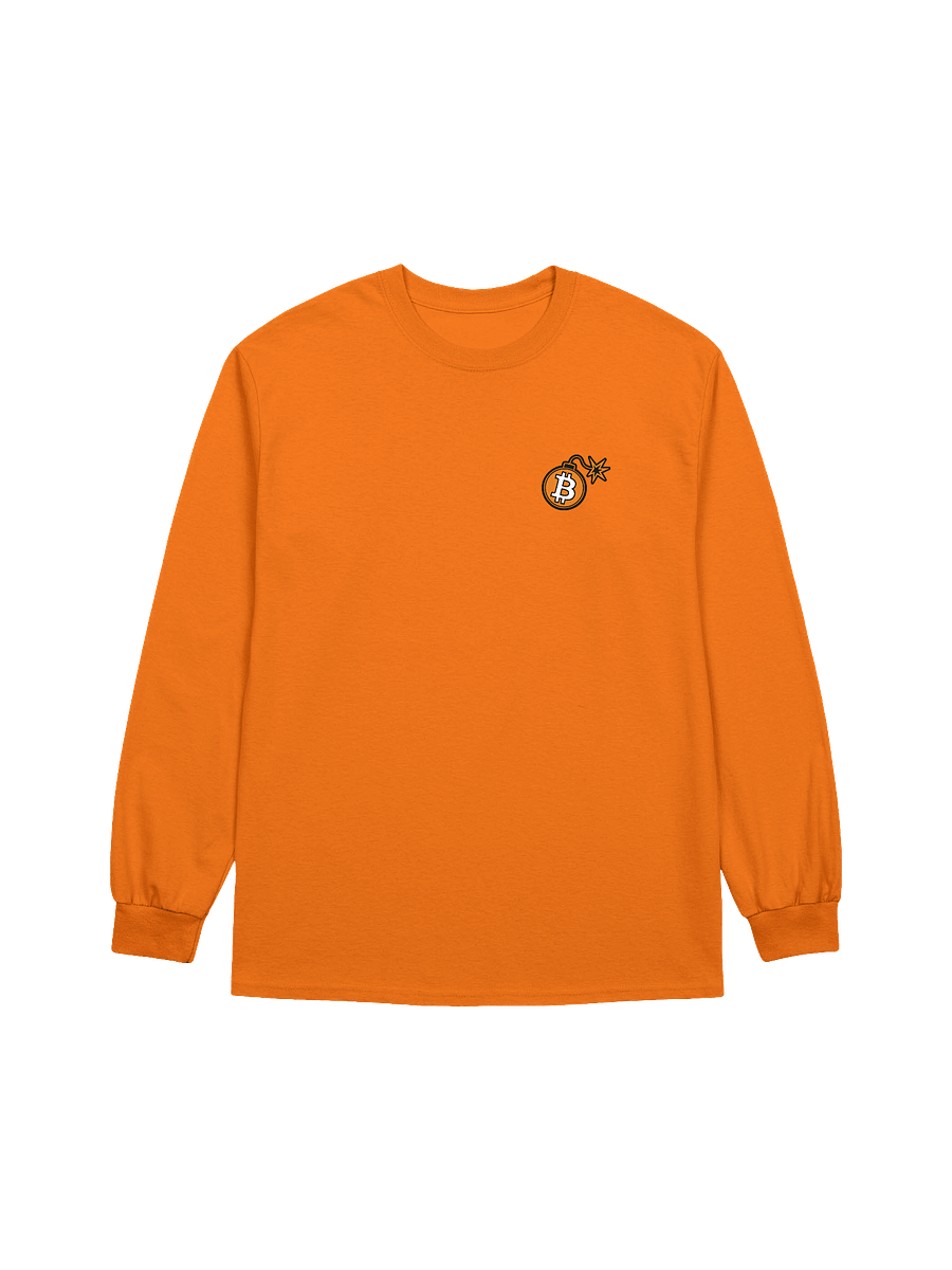 B.O.M.B. Bitcoin On My Body Longsleeve! product image (2)