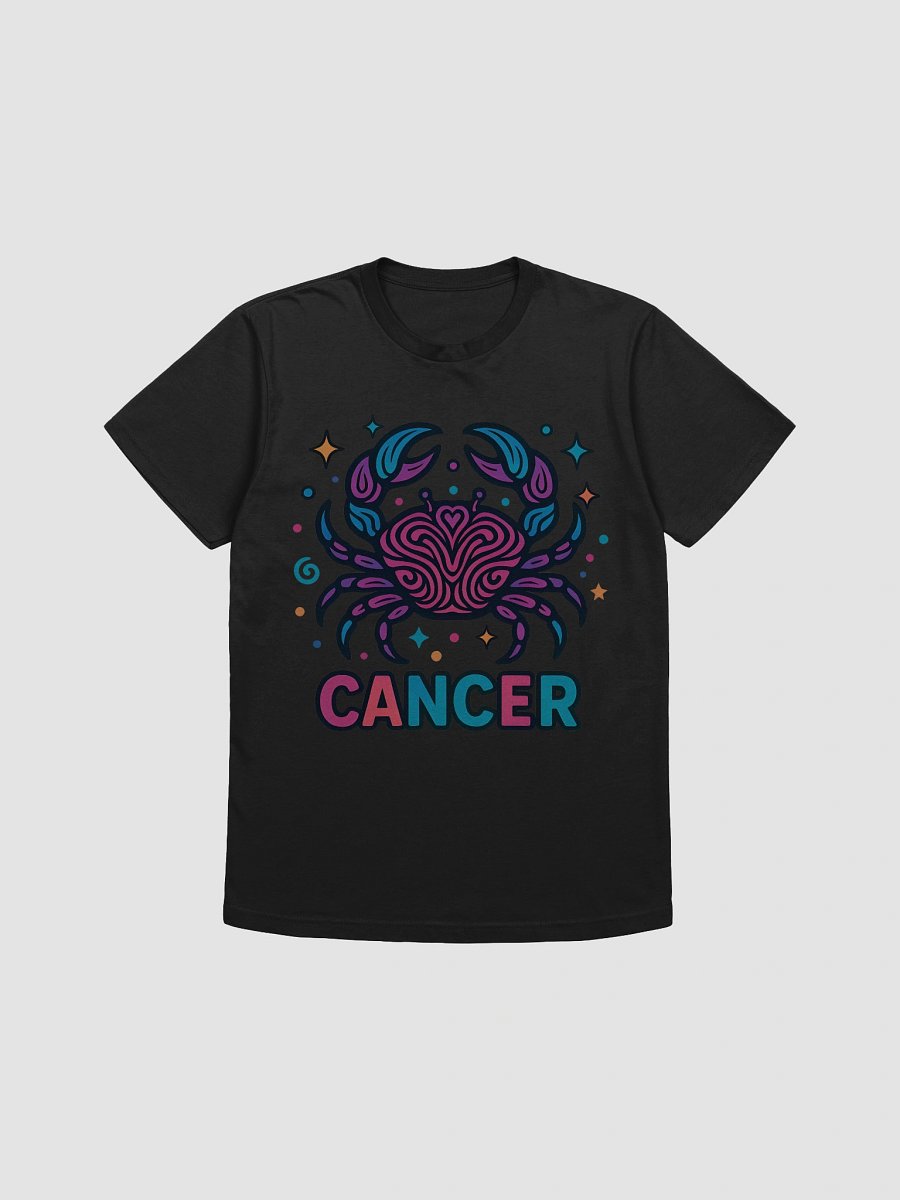 Cancer Zodiac Sign T-Shirt – Intuitive & Artistic Psychedelic Design 1 product image (3)
