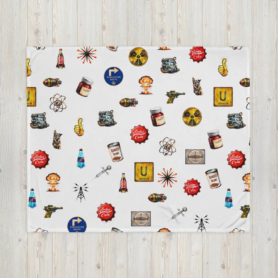 Pop Culture Icon Throw Blanket #fallout product image (16)