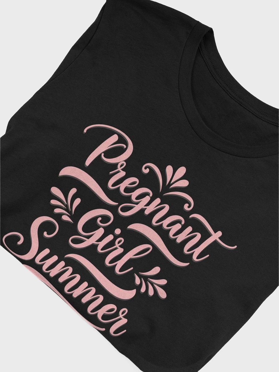 Pregnant Girl Summer - Cute Pregnancy Announcement T-Shirt for Moms-to-Be product image (33)
