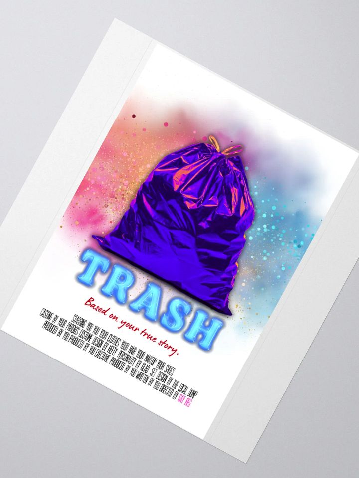 TRASH - Movie Poster - Sticker product image (5)