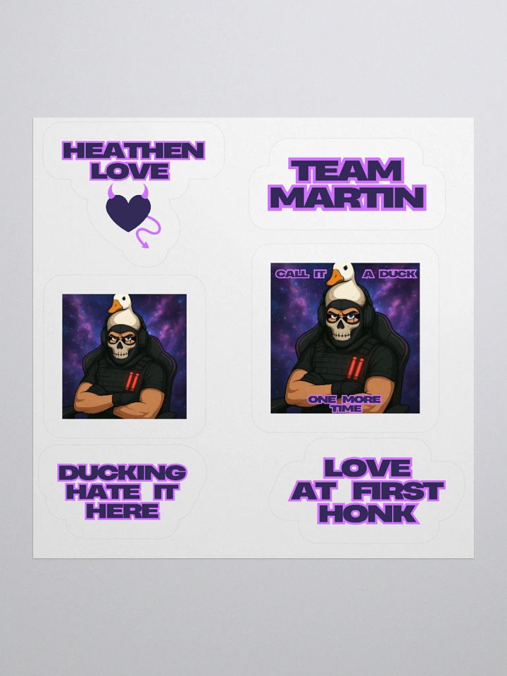 Martin Sticker Sheet product image (1)