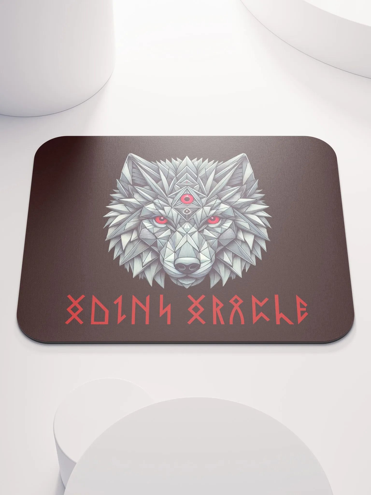 Wolf Logo Runic - Mousepad product image (1)