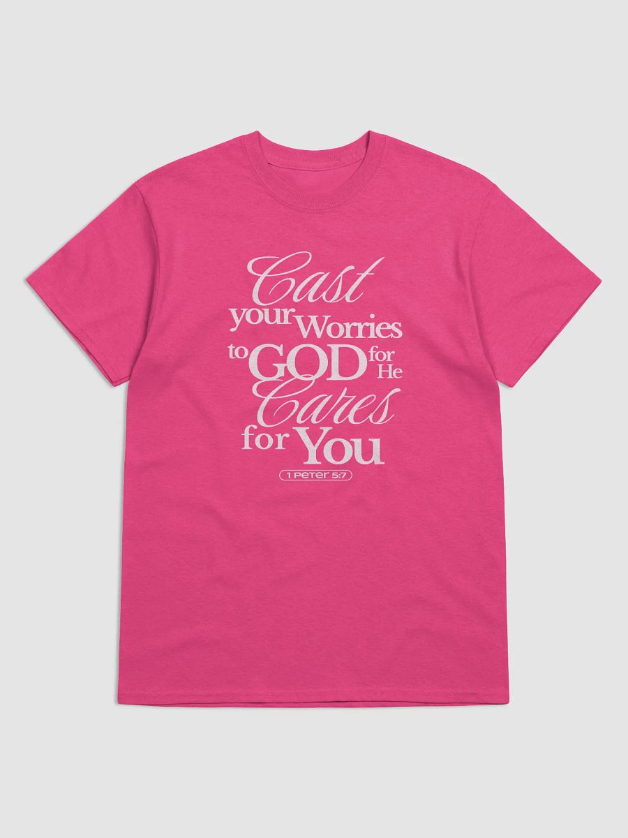 Cast Your Worries T-shirt product image (1)