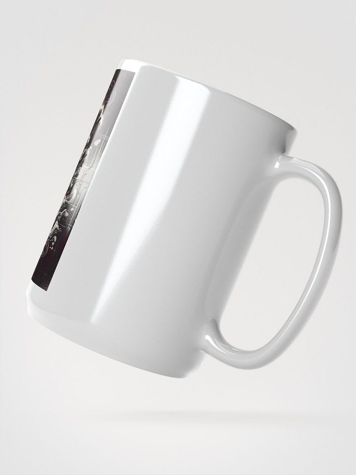 Feathered AD Logo White Glossy Mug product image (2)