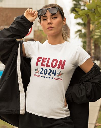 Felon 2024 T-Shirt | USA Sarcastic Politics Shirt

BUYNOW:- BUY NOW:- https://politicalrallymerch.com

#élection #usaelectron...