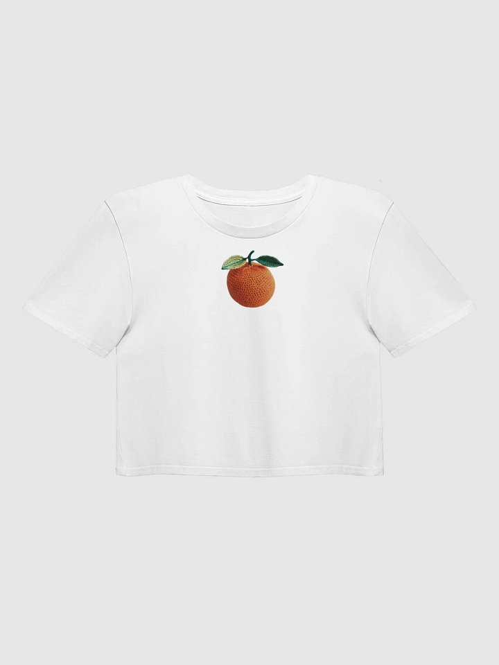 CozyAvocado Women's Premium Orange Crop Top #5 product image (1)