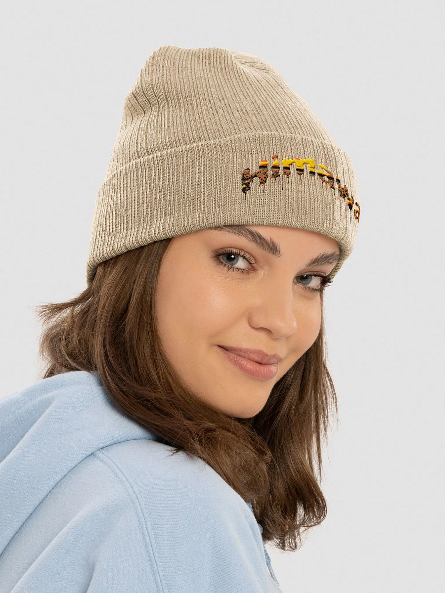 Sunflower Sunset Ribbed Beanie product image (11)