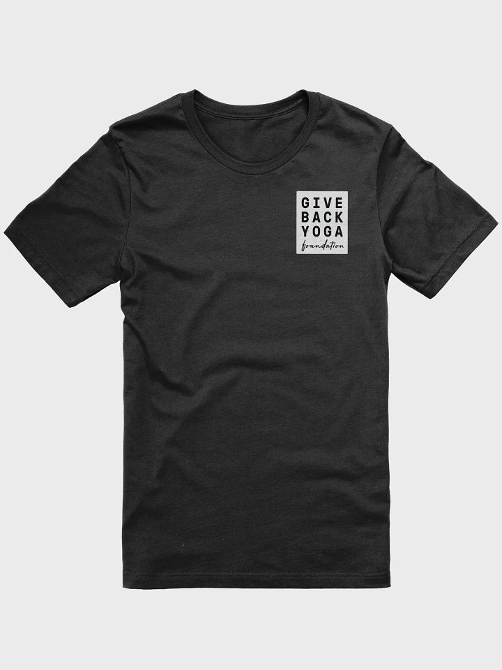 Give Back Yoga Tee - Black product image (1)