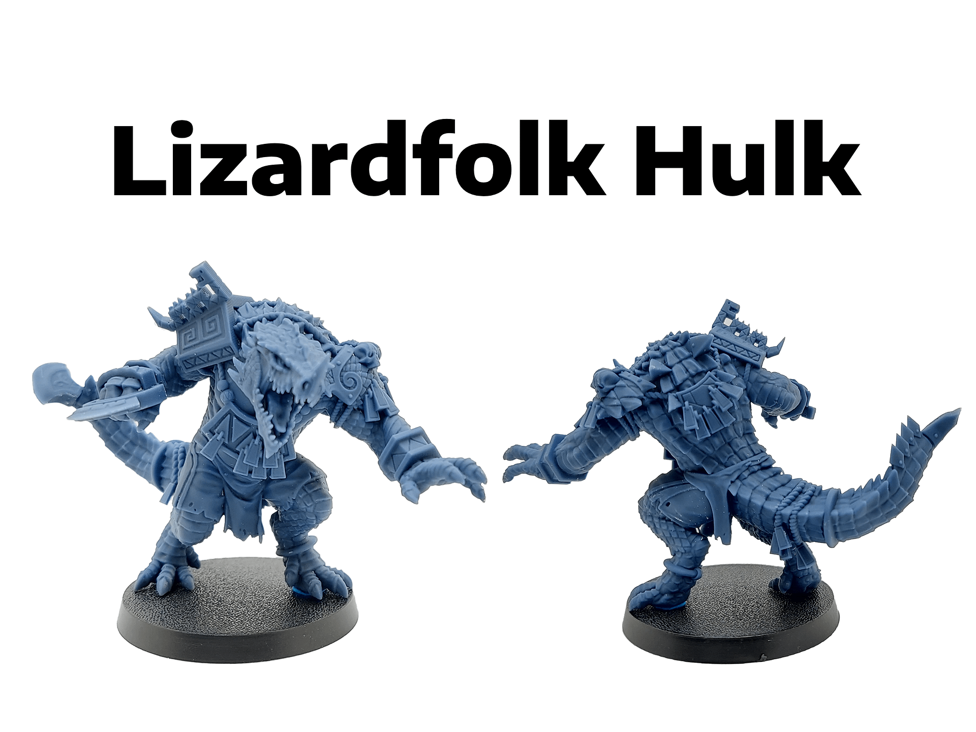 Lizardfolk Hulk - Brutefun Miniatures product image (1)