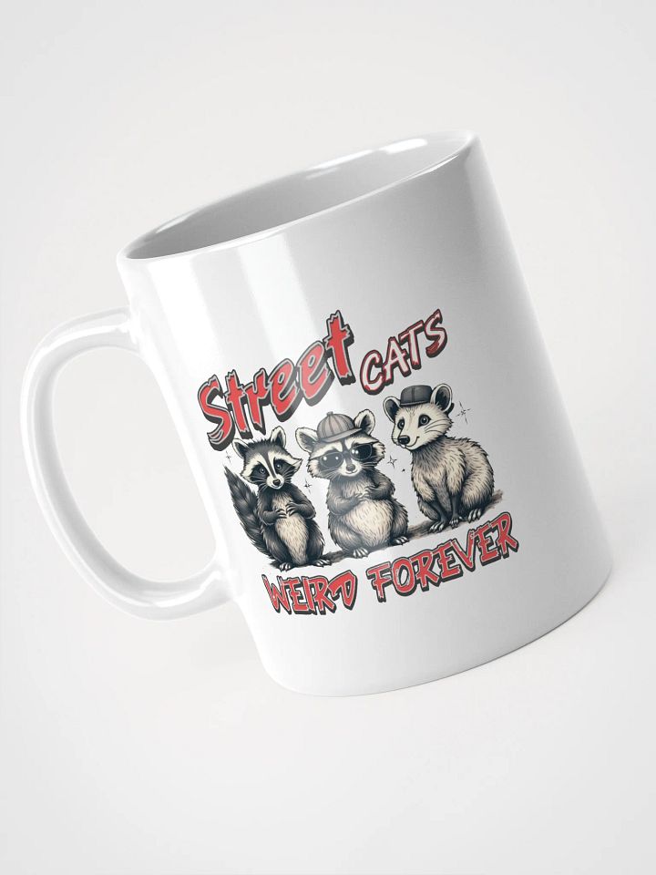 Street Cats Weird Forever Raccoon Street Mug product image (2)