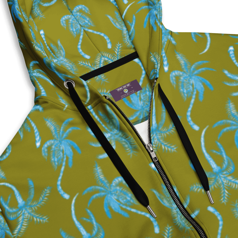 Neon Palmtree | Recycled ZIP Unisex Hoodie product image (4)