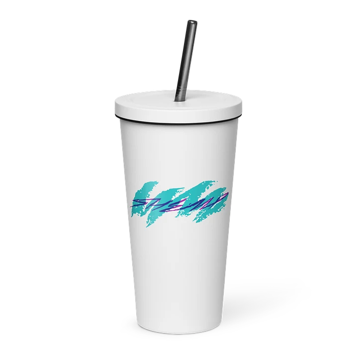 90s Shemp Insulated Tumbler with a Straw product image (1)