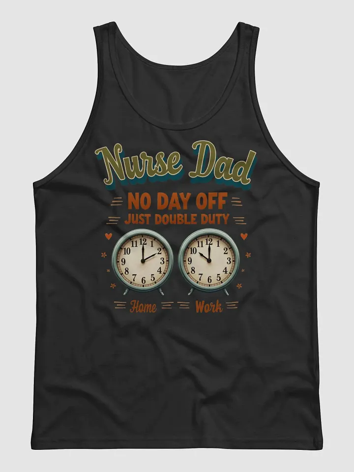 Double Duty Nurse Dad Tank product image (3)