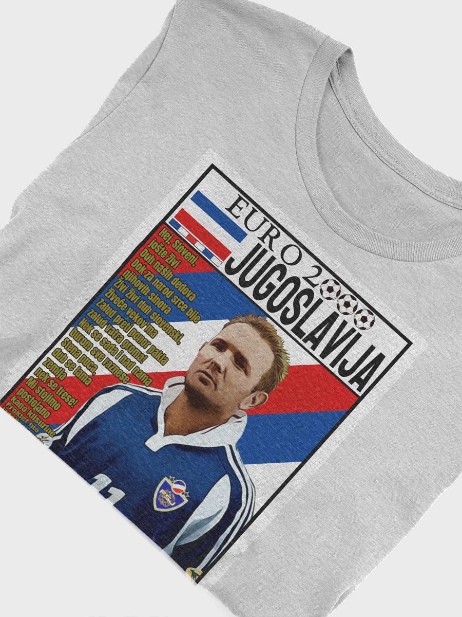Siniša Mihajlović (SR Jugoslavija) EURO 2000 Bella+Canvas Supersoft T-Shirt product image (7)
