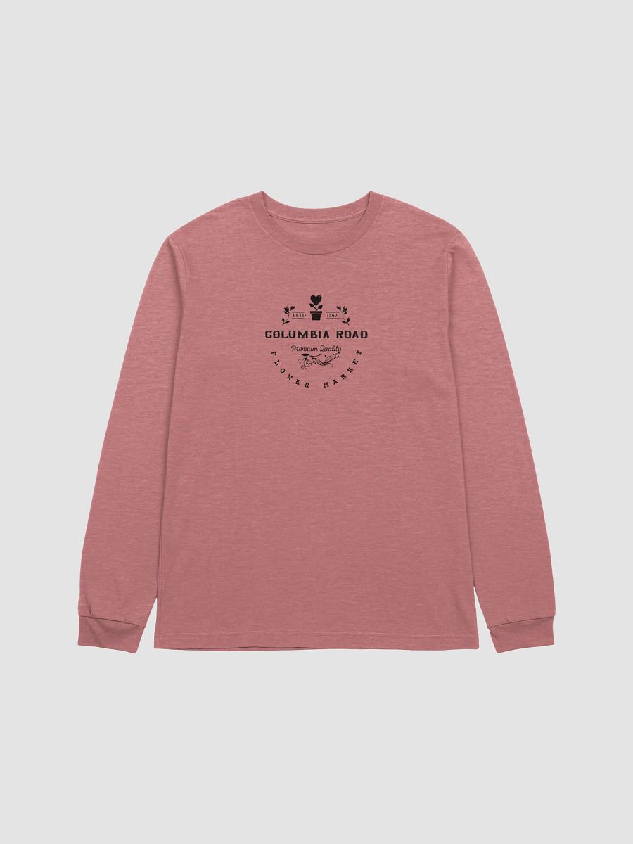 Columbia Road Market Long Sleeve T Shirt (Heather Mauve) product image (1)