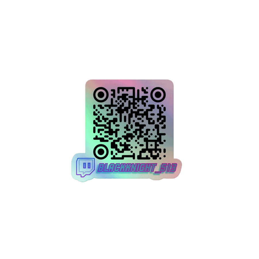 Blackknight513 Kiss-Cut Holographic Sticker Sheet 3 product image (1)