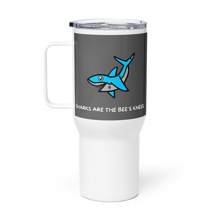 Sharks are the Bee's Knees Tumbler product image (1)