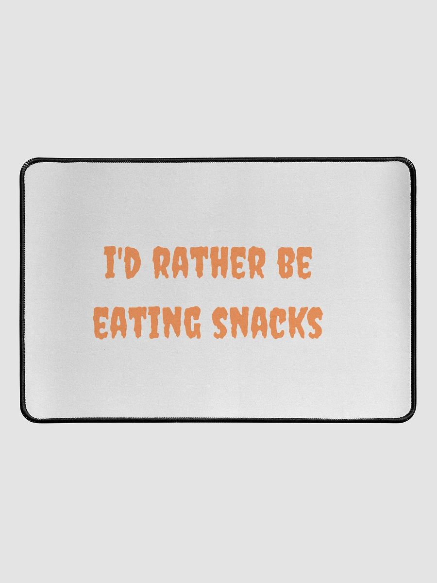 I'd Rather Be Eating Snacks Desk Mat product image (1)