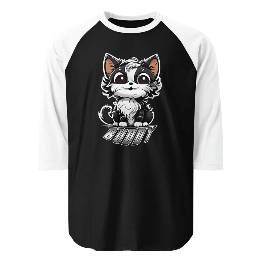 Buddy Tultex Fine Jersey Raglan Tee product image (2)