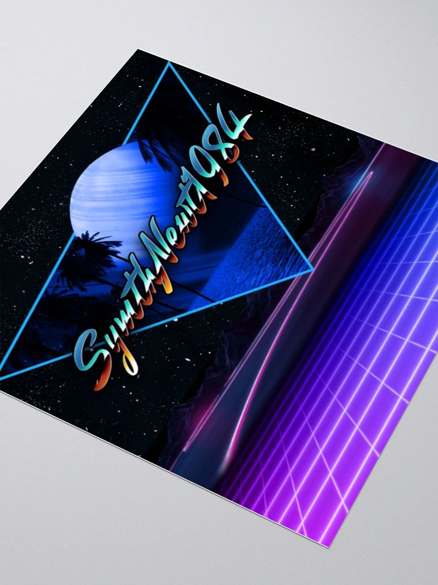 SynthNewt Galaxy Sticker product image (3)
