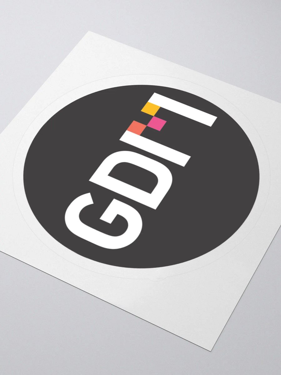 Pixelated GDM Logo Stickers product image (3)