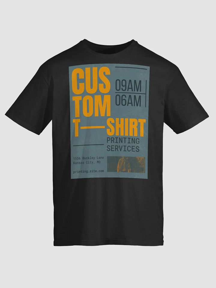 Custom T-Shirt Printing Services Poster product image (1)